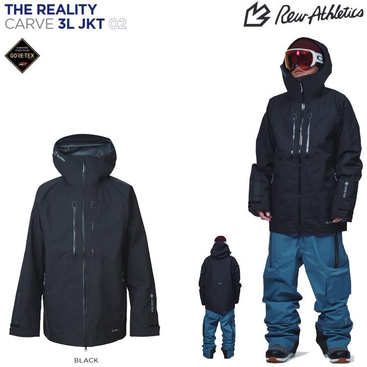 REW REALITY CARVE 3L JACKET GORE-TEX 3レイヤー/ アールイー REW REALITY CARVE 3L JACKET GORE-TEX 3レイヤー/ アールイー