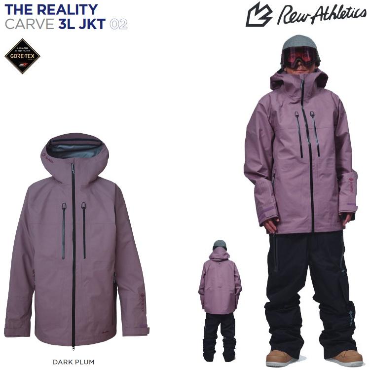 REW REALITY CARVE 3L JACKET GORE-TEX 3レイヤー/ アールイー REW REALITY CARVE 3L JACKET GORE-TEX 3レイヤー/ アールイー