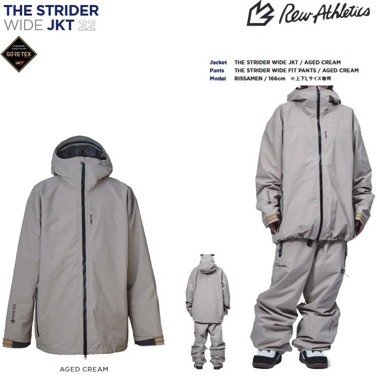 REW THE STRIDER WIDE JKT GORE-TEX 25/26 アールイーダブリュー REW THE STRIDER WIDE JKT GORE-TEX 25/26 アールイーダブリュー