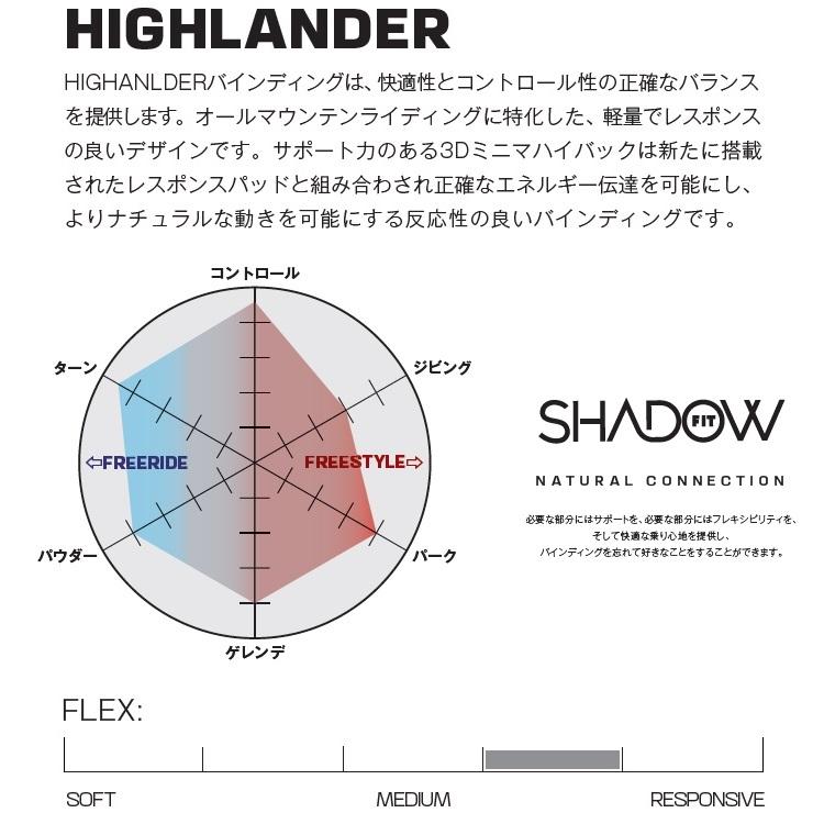 SALOMON 24-25 HIGHLANDER サロモン ハイランダー SHADOW FIT SALOMON 24-25 HIGHLANDER サロモン ハイランダー SHADOW FIT