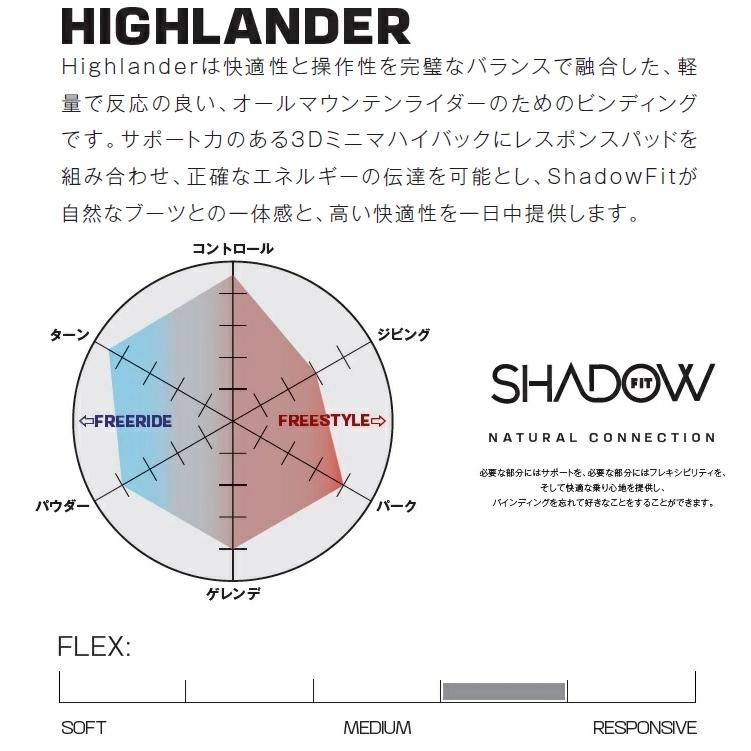 SALOMON 25-26 HIGHLANDER サロモン ハイランダー SHADOW FIT SALOMON 25-26 HIGHLANDER サロモン ハイランダー SHADOW FIT