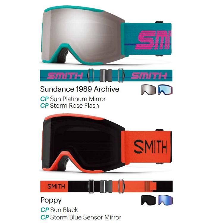 SMITH SNOW GOGGLE/スミス ゴーグル 23‐24 SQUAD MAG Chromapop スカッドマグ 2024 日本正規品