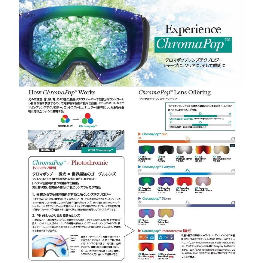 SMITH SNOW GOGGLE/スミス　ゴーグル　Squad XL　Pro Photochromic【プロ調光】 スカッドエックスエル 24-25 2025 日本正規品 アジアンフィット｜abeam-shop｜11