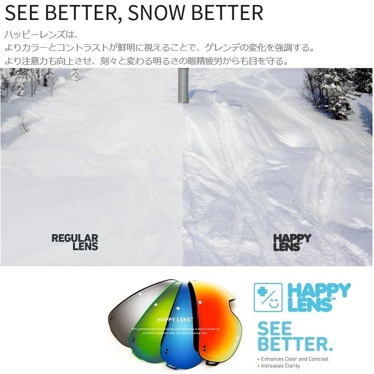 SPY GOGGLE スパイ　ゴーグル　Megalith メガリス HD+ HAPPY LENS　HAPPY LENS 23-24 2024 日本正規品 SNOWBOARD SKI SNOWBOARD SKI GOGGLE｜abeam-shop｜10