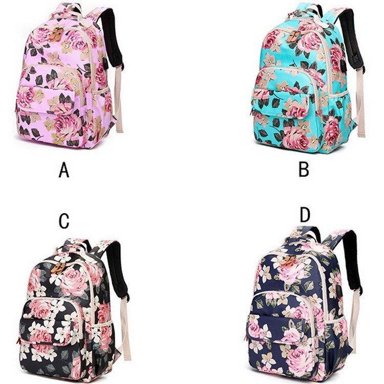 女の子向けプレゼント集結 大容量 大きい花 おしゃれ 子供 女の子 レディース キッズリュック デイパック バックパック 花柄 リュックサック リュック 可愛い パソコン 通学 高校生 ノートパソコンバッグ ケース カラー C Www Sustentec Com Br