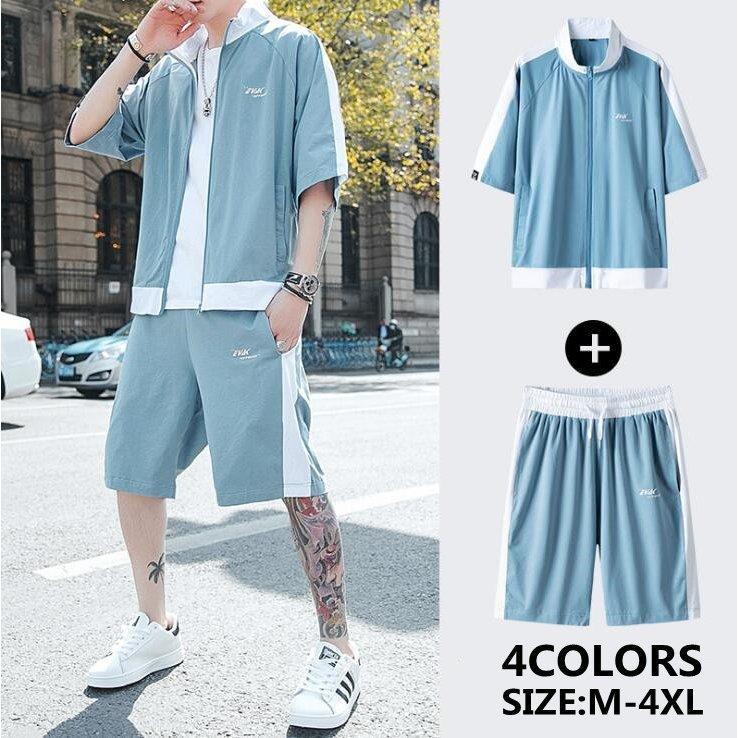 セットアップ メンズ ジャージ 夏 レディース 半袖 上下セット 綿 切り替え 男女兼用 半袖シャツ ハーフパンツ 父の日 ルームウェア 大きいサイズ 運動用 ジム Pd6ff アビームストア 通販 Yahoo ショッピング