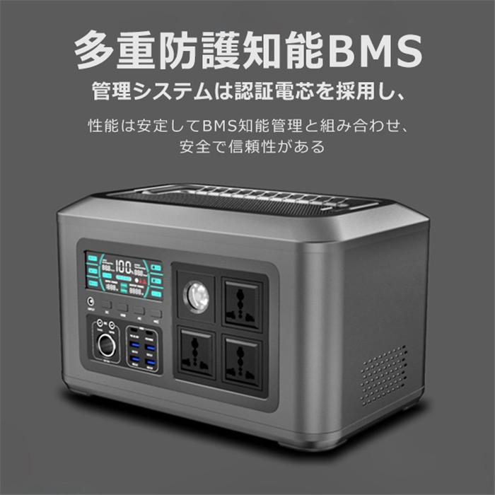 防災グッズ ポータブル電源 大容量 家庭用蓄電池 バッテリー充電器