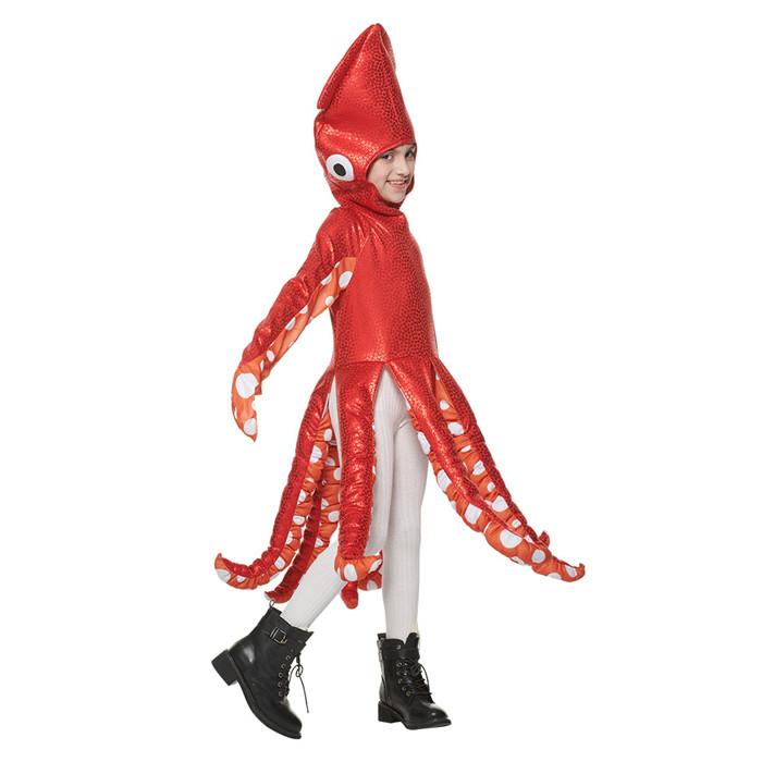 ハロウィン 仮装 イカ 着ぐるみ タコ 親子お揃い 大人 子供 面白い