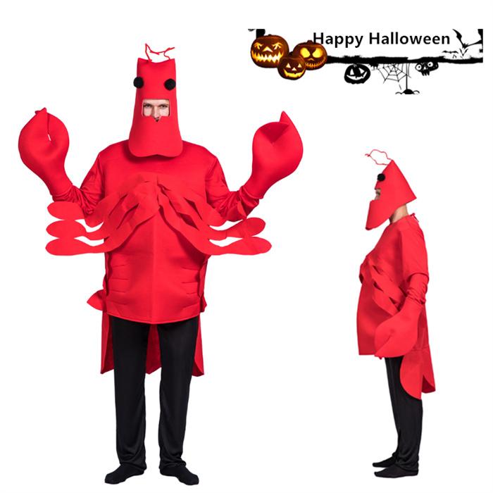 ハロウィン衣装 おもしろ コスプレ エビ ザリガニ 海老 蝦 えび メンズ