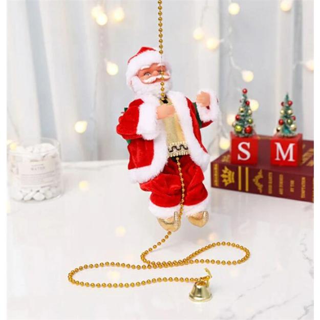 ❤️クリスマス サンタ ツリー はしごのぼり サンタクロース 1人 Xmas装飾品 クリスマス飾り サンタクロース おもちゃ クリスマス 飾り 電動 ロープ