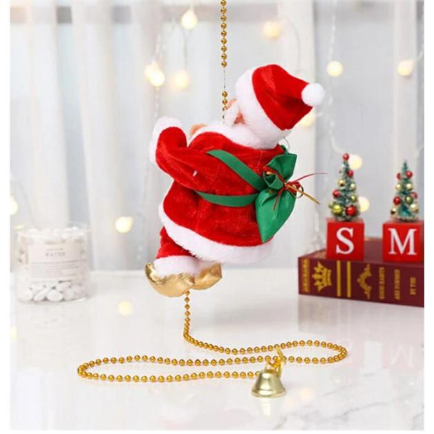 ❤️クリスマス サンタ ツリー はしごのぼり サンタクロース 1人 Xmas装飾品 クリスマス飾り サンタクロース おもちゃ クリスマス 飾り 電動 ロープ