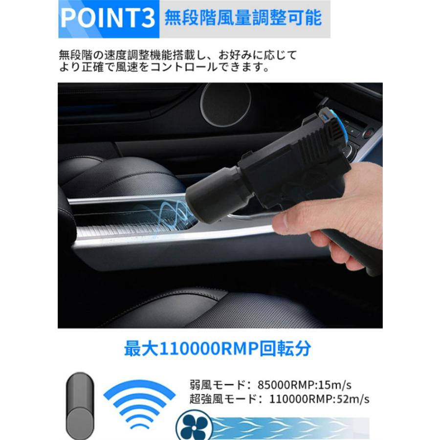 洗車 ミニジェットファン ハイパワー電動送風機 ターボジェットファン 
