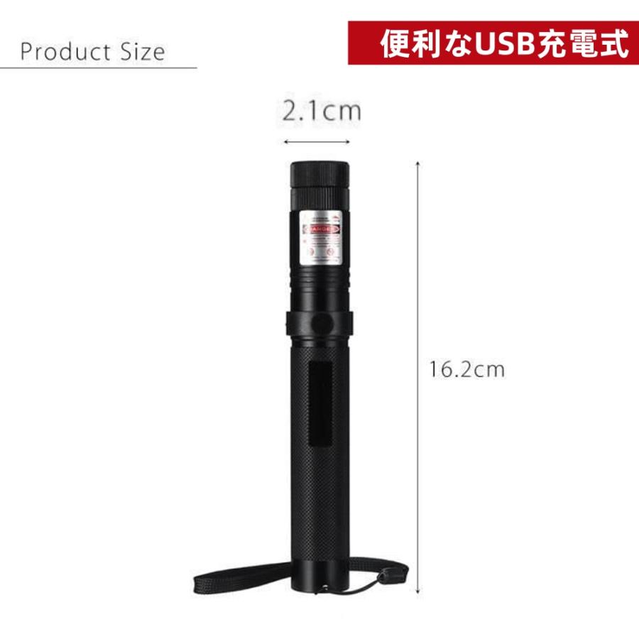 緑色の懐中電灯 緑色のポインター　赤色の懐中電灯 強力 方向指示器 グリーンポインター カラス撃退 カラス避け カラス対策 天体観測 緊急用 |  | 02