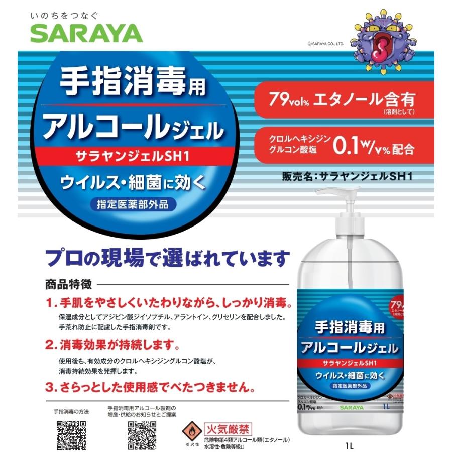 SARAYA（サラヤ） 緊急入荷 新型コロナウイルス第二波対策 速乾性手指