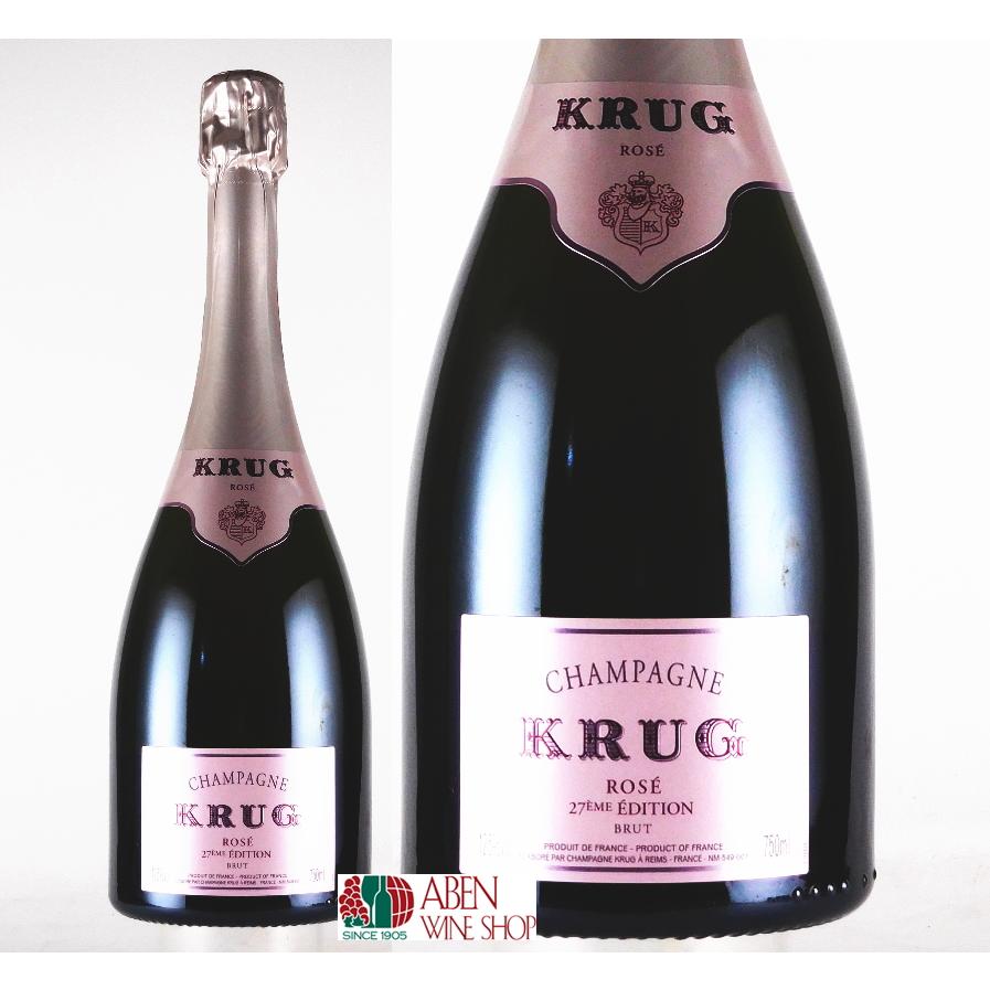 クリュッグ ロゼ エディション 27 NV 750ml 正規品 : アーベンワイン  