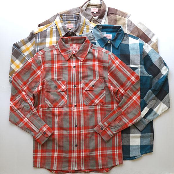 ビッグマイク BIG MIKE ヘビーフランネルシャツ ネルシャツ ワークシャツ チェック HEAVY FLANNEL SHIRT