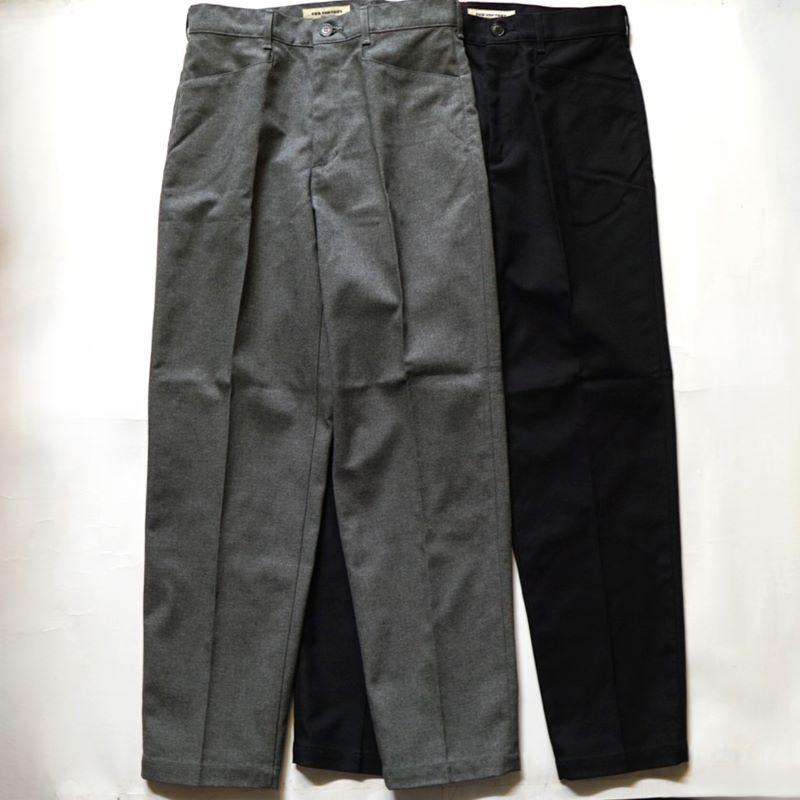 FOB FACTORY エフオービーファクトリー STA-PREST WIDE TROUSERS FOB FACTORY エフオービーファクトリー STA-PREST WIDE TROUSERS