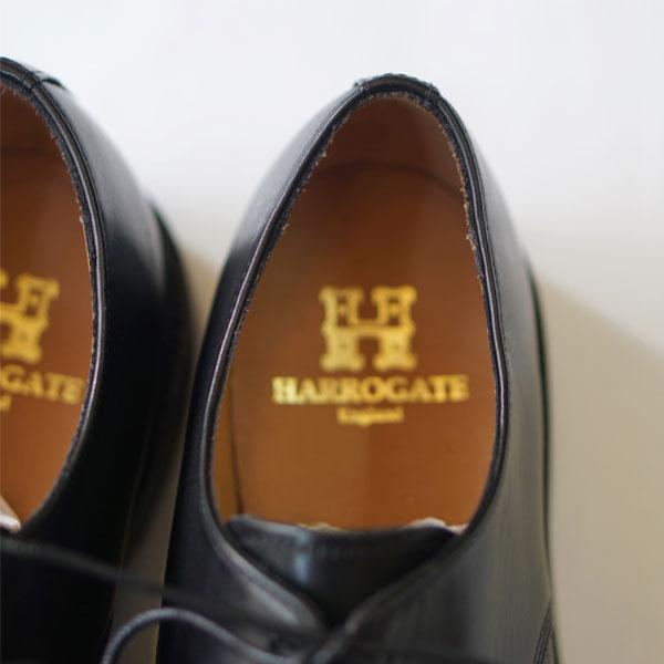 ハロゲイト HARROGATE プレーントゥシューズ 革靴 “EUSTON” : MALIBU