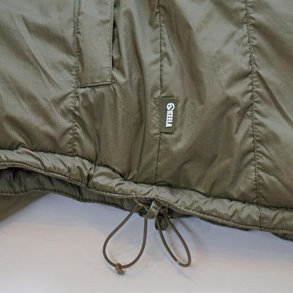 キーラ KEELA BELAY PRO JACKET プリマロフト OLIVE : MALIBU - 通販