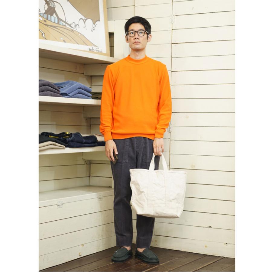 リナシェンテ Rinascente 綿ポリ 鹿の子 L/S Knit “Long Flight