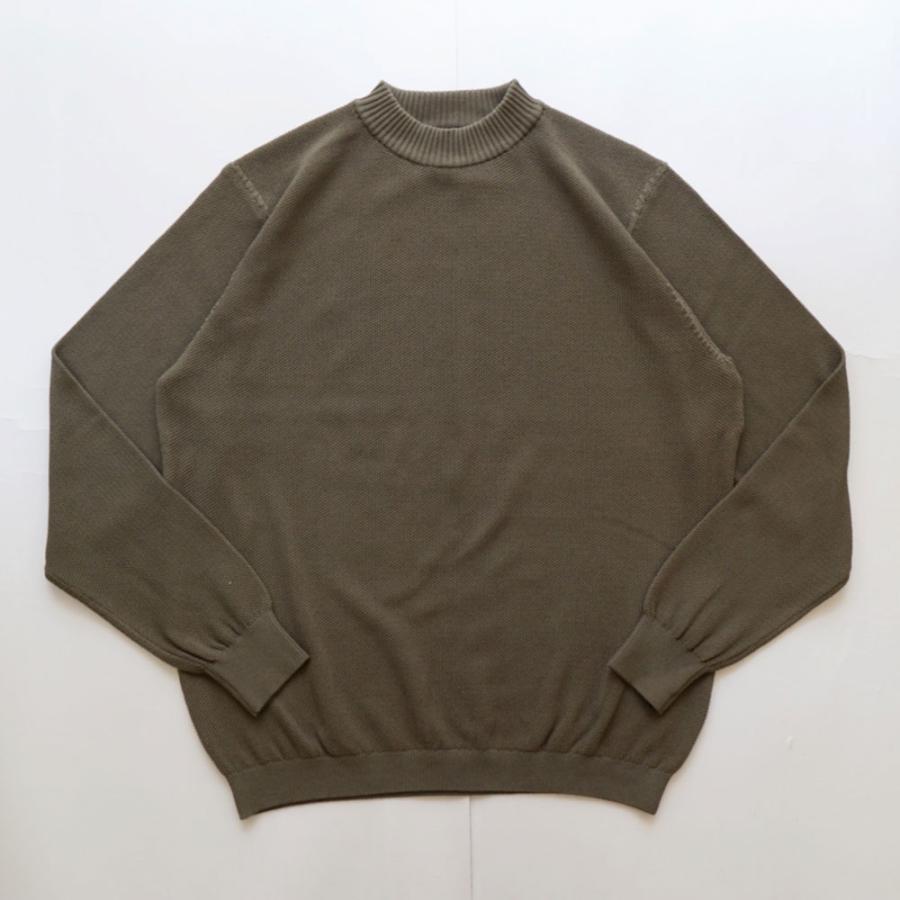 リナシェンテ Rinascente 綿ポリ 鹿の子 L/S Knit “Long Flight