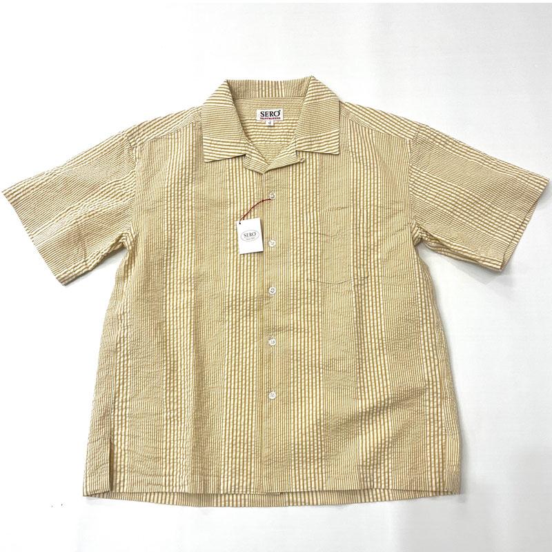セロ SERO Short Sleeve Open Collar Shirt ショートスリーブオープン 