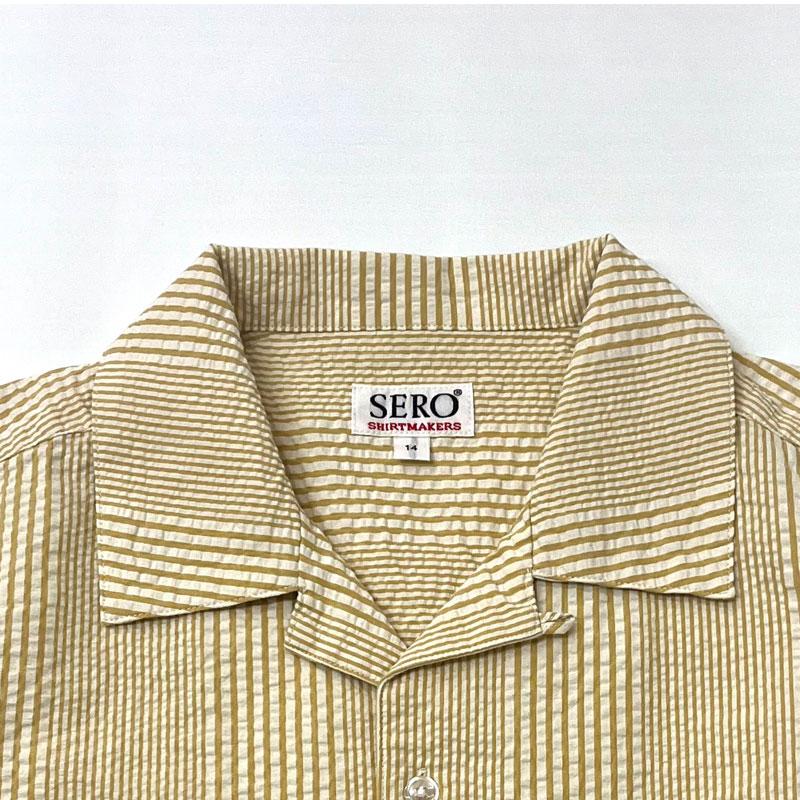 セロ SERO Short Sleeve Open Collar Shirt ショートスリーブオープン 