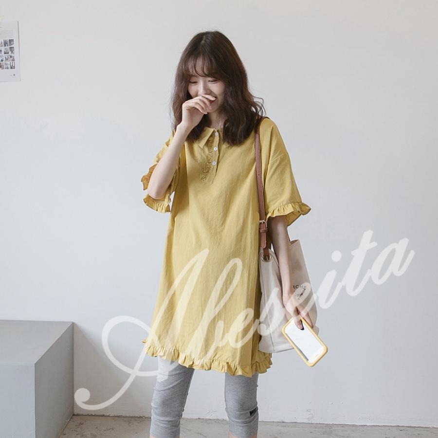 マタニティ 服 トップス マタニティ服 安い オシャレ 春 夏 コットン チュニック カジュアル 生まれのブランドで