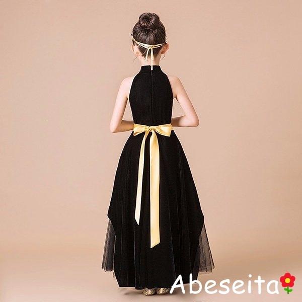 大人気商品 キッズドレス ワンピース ホルターネック ファスナー ロング丈 ピアノ発表会 キッズドレス フォーマル 子供 結婚式 フォーマル 女の子 お姫様 ワンピース ホルターネック ファスナー ロング丈 ドレス フォーマル ドレス スーツ Www Carneysnj Com