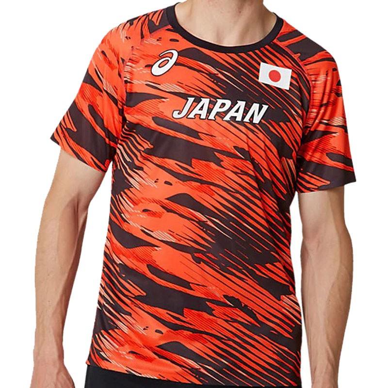 アシックス 日本代表オーセンティックシャツ 陸上ウェア 日本代表 Tシャツ Asics 91a128 91a128 Abespo 通販 Yahoo ショッピング