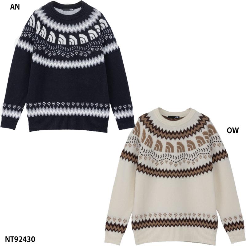 THE NORTH FACE / HALF DOME NORDIC SWEATER_ハーフドームノルディックセーター/M/ウール/BLK THE NORTH FACE（ザ ノースフェイス） 【THE NORTH FACE】Half Dome