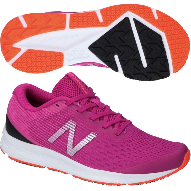 new balance pink white
