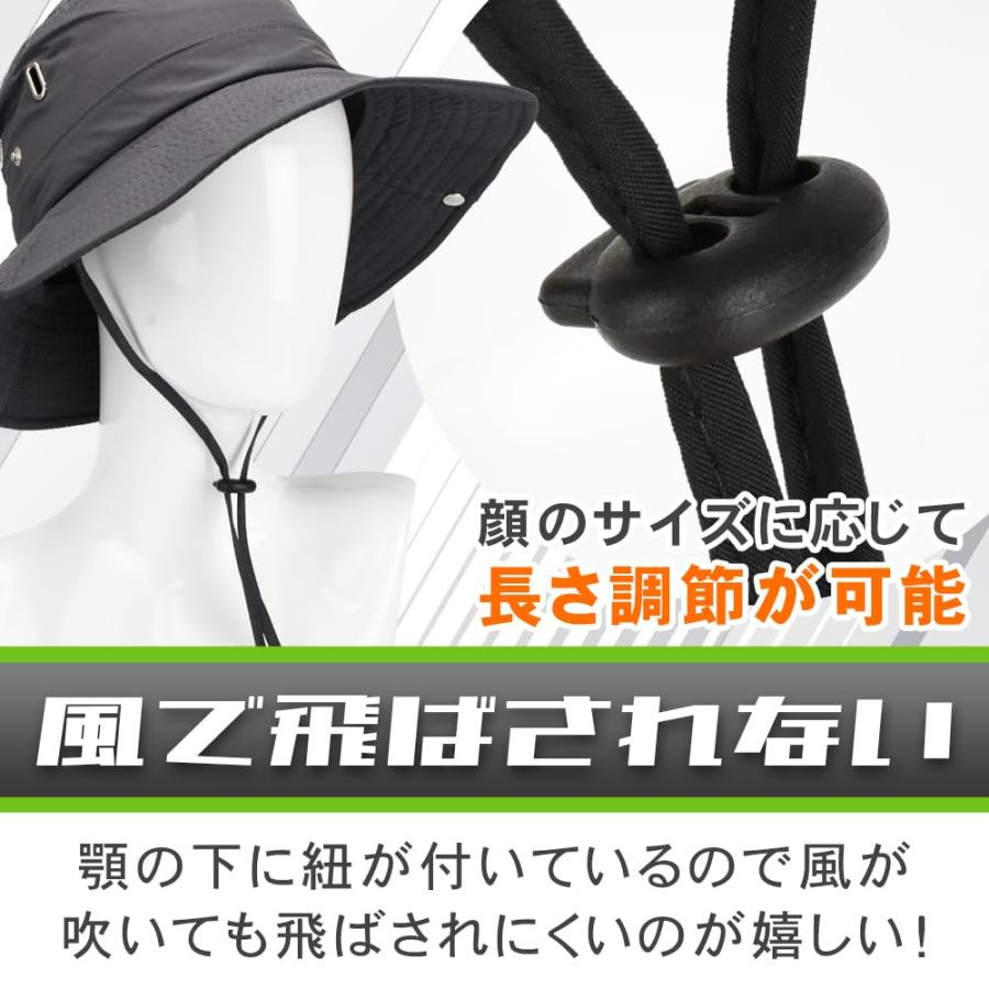 KeepRise 自転車 サファリハット おしゃれ インナープロテクター搭載