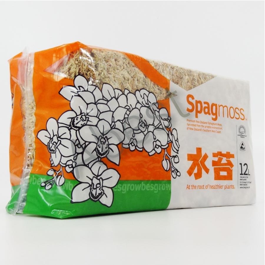 水苔 ニュージーランド産 150g 圧縮水苔（12L） AA 洋ラン 観葉