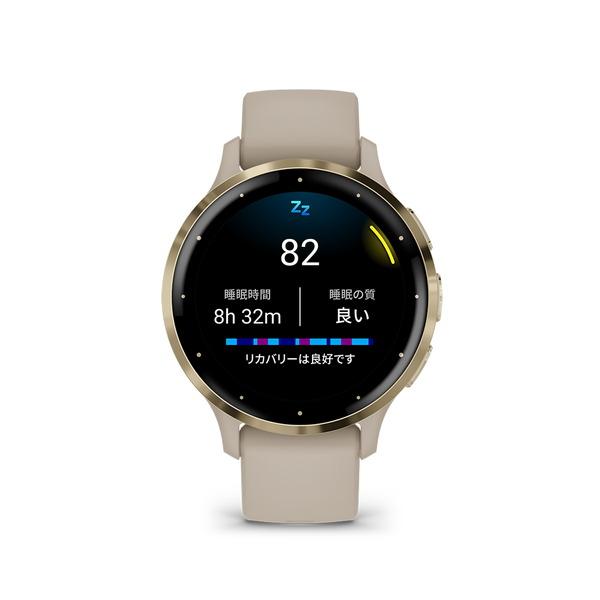ガーミン Venu 3S 41mm 010-02785-40 010-02785-42 心電図 ランニング スマートウォッチ GPS 歩数計 通知機能の画像