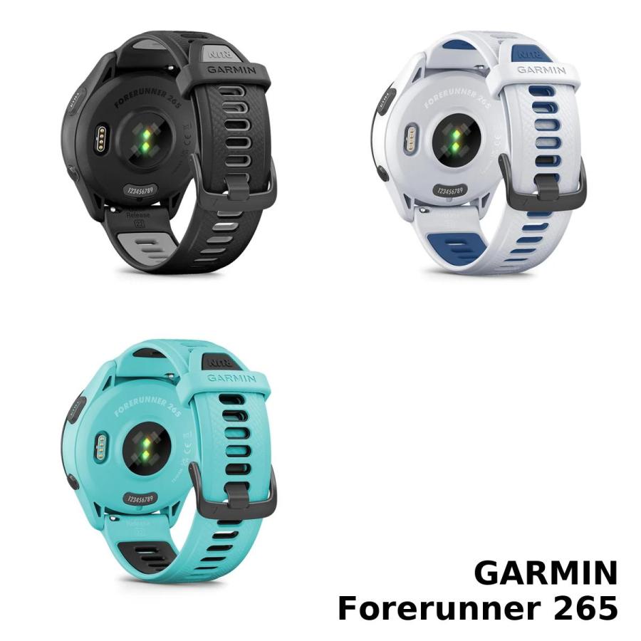 期間限定特別価格 ガーミン Forerunner 265 010-02810-40 010-02810-41 010-02810-42 ランニング スマートウォッチ GPS スポーツ 歩数計 通知機能の画像