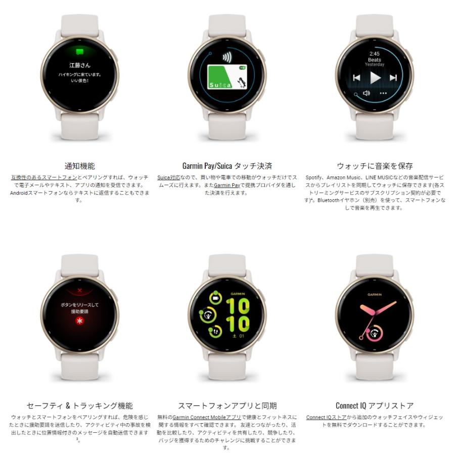 GARMIN ガーミン vivoactive5 010-02862 ヴィヴォアクティブ GARMIN ガーミン vivoactive5 010-02862 ヴィヴォアクティブ