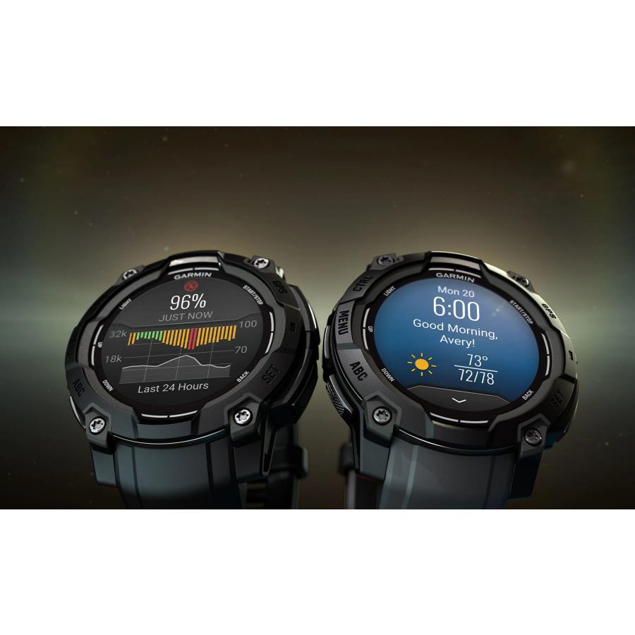 GARMIN（ガーミン） 010-03020-30 Instinct 3 AMOLED 50mm Black