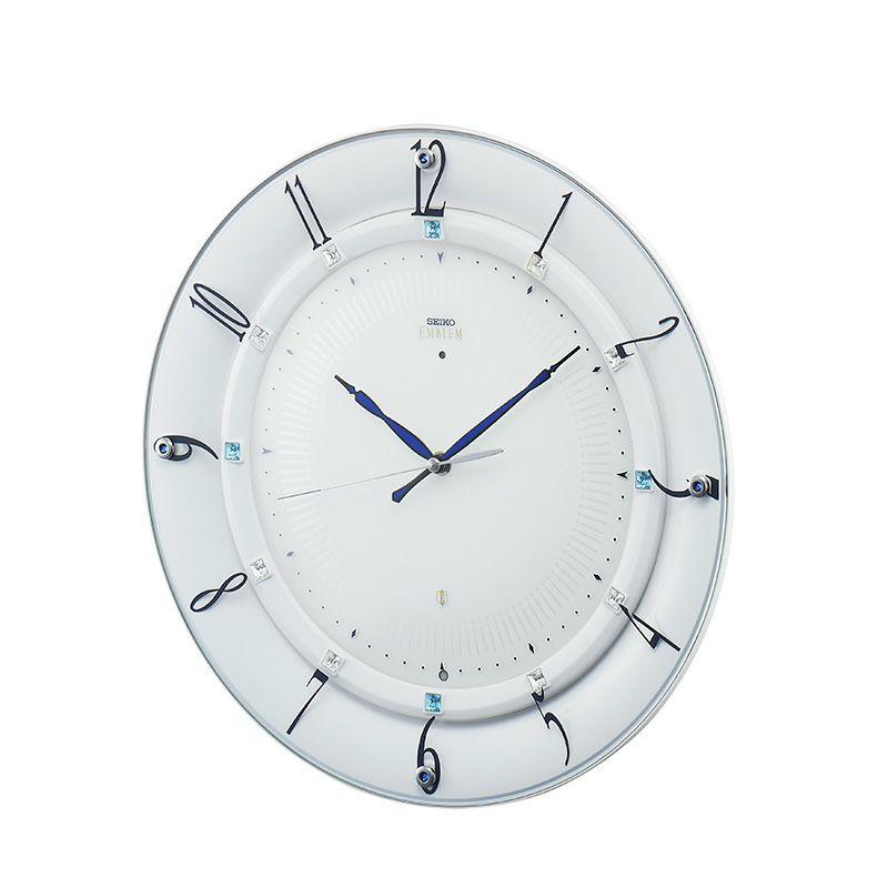 HS559W セイコー エムブレム 掛け時計 名入れ代別途 : Timez A ヤフー