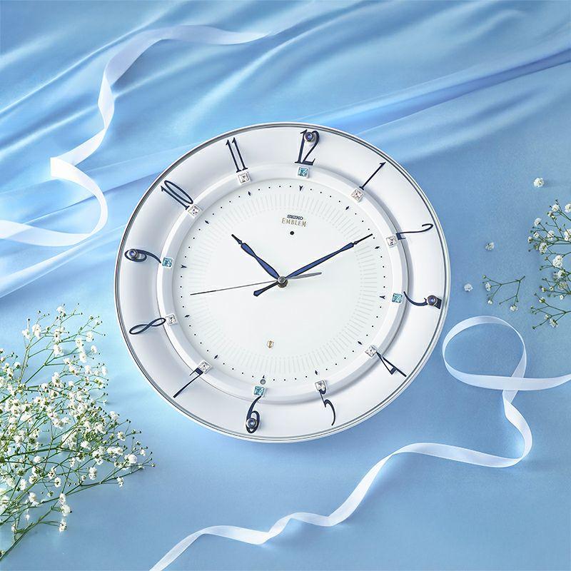 HS559W セイコー エムブレム 掛け時計 名入れ代別途 : Timez A ヤフー