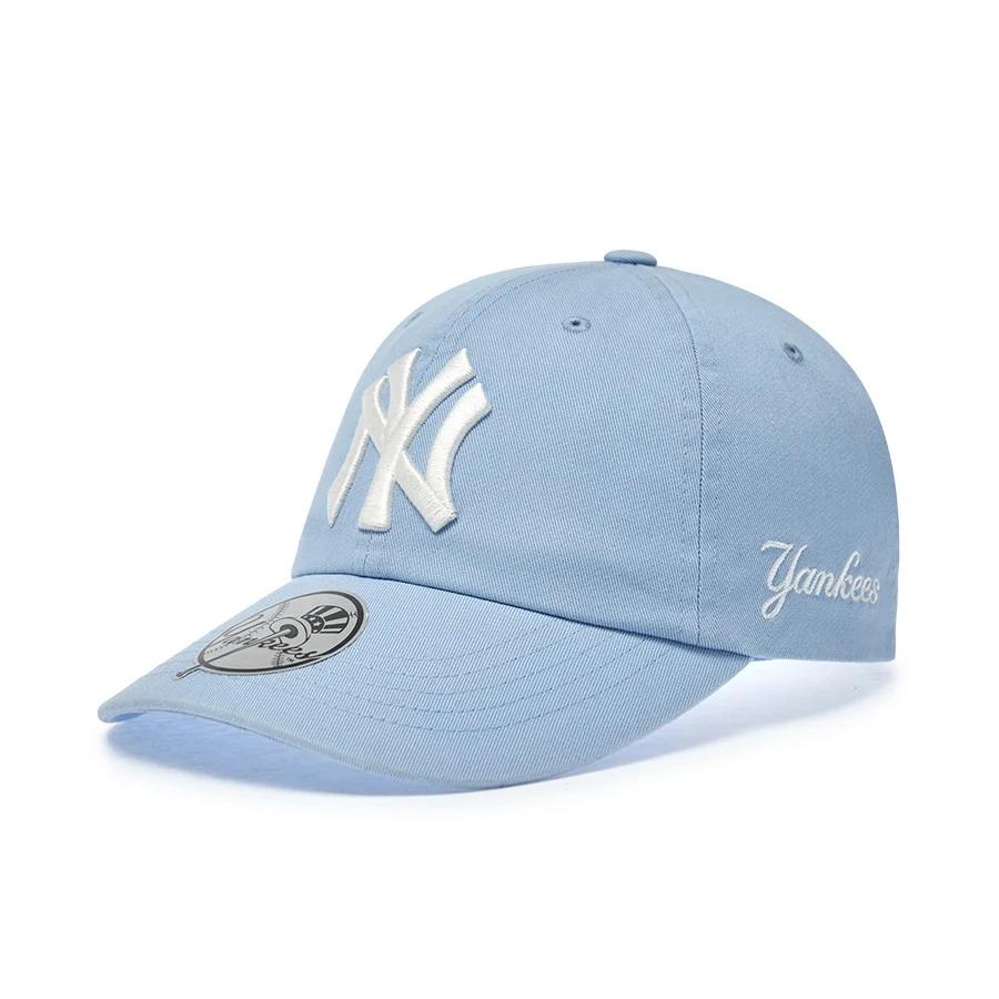 ラスト1点！カリナ MLB シグネチャーアンストラクチャーボールキャップ　ブルー MLB Korea 【希少価値商品】aespa KARINA PICK MLB KOREA
