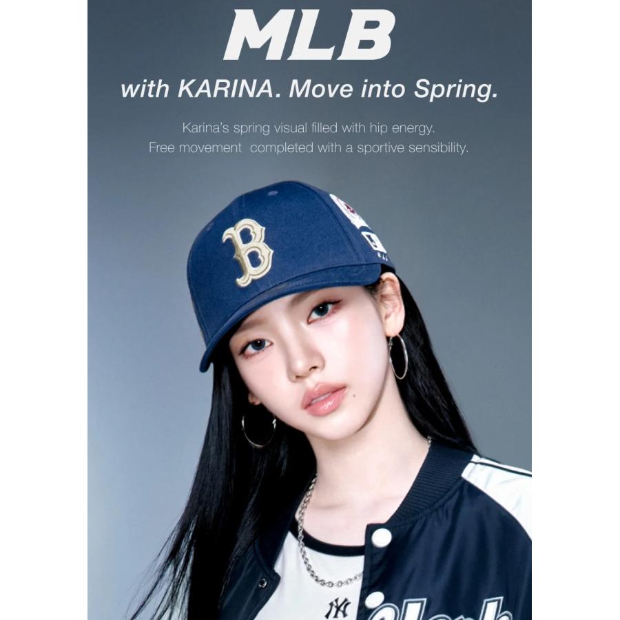 カリナ X MLBシグネチャーアンストラクチャーボールキャップ ブラック