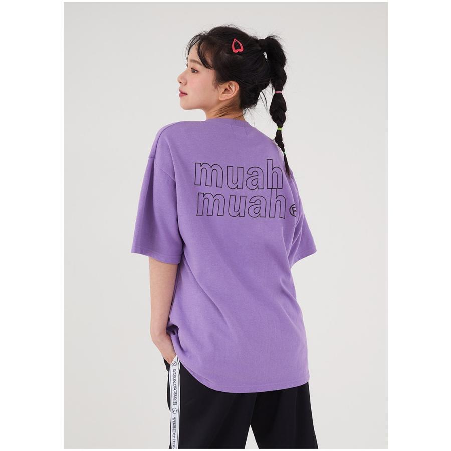 送料無料 Muah Muah ムーアムーア Vivid Logo T Shirt 韓国ブランド正規商品 ヴィヴィドロゴプリント半袖tシャツ Mut Abettor Select Yahoo 店 通販 Yahoo ショッピング