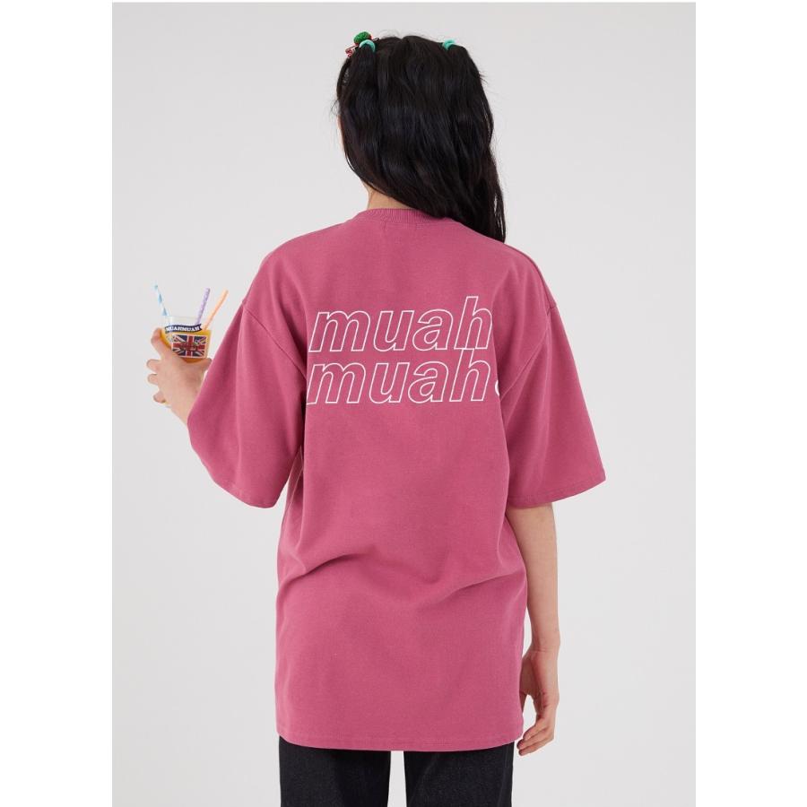 送料無料 Muah Muah ムーアムーア Vivid Logo T Shirt 韓国ブランド正規商品 ヴィヴィドロゴプリント半袖tシャツ Mut Abettor Select Yahoo 店 通販 Yahoo ショッピング