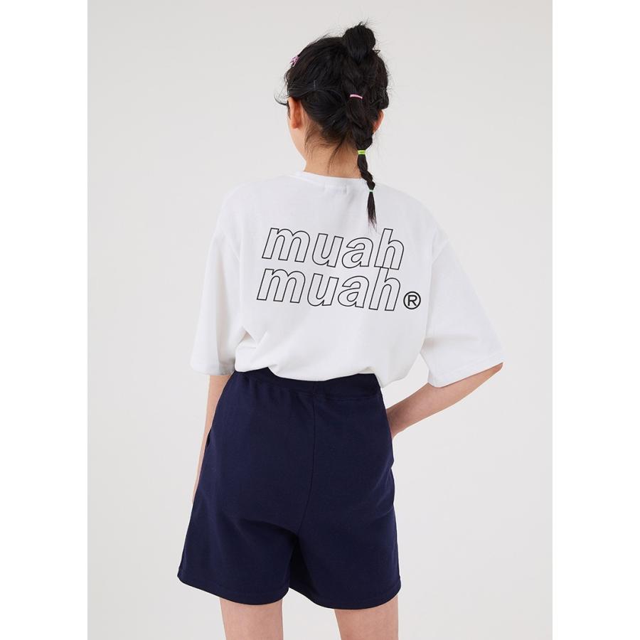 送料無料 Muah Muah ムーアムーア Vivid Logo T Shirt 韓国ブランド正規商品 ヴィヴィドロゴプリント半袖tシャツ Mut Abettor Select Yahoo 店 通販 Yahoo ショッピング