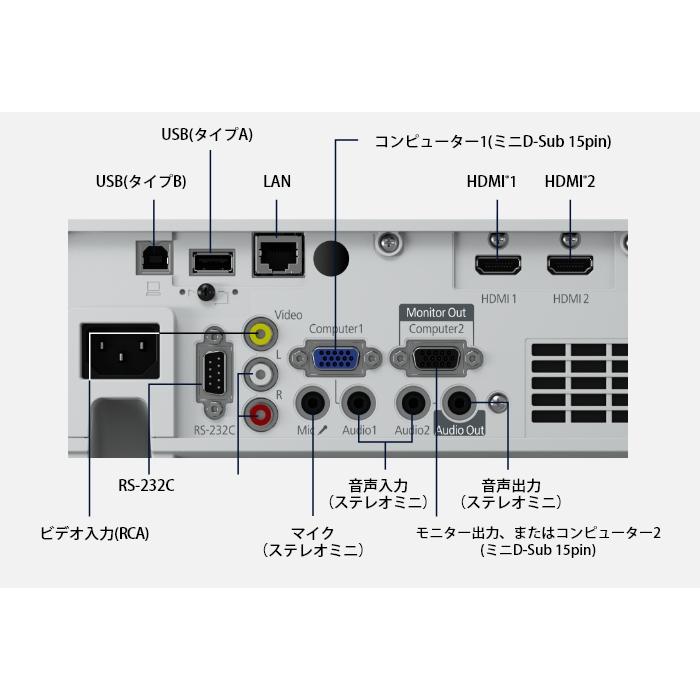 エプソン（EPSON） 【代引不可】 4600lm Full HD スタンダードモデル