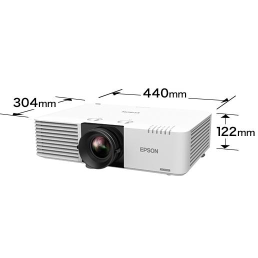 エプソン（EPSON） 6,200lm WXGA ビジネスプロジェクター 高輝度 白