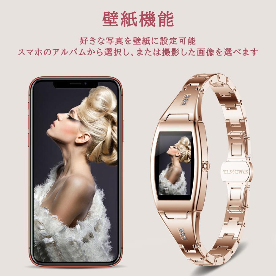 信憑 母の日22スマートウォッチレディース Iphone Android おすすめ 女性向け 24時間健康管理 血圧 血中酸素測定 心拍数測定 日本語説明書 生理リズム Whitesforracialequity Org