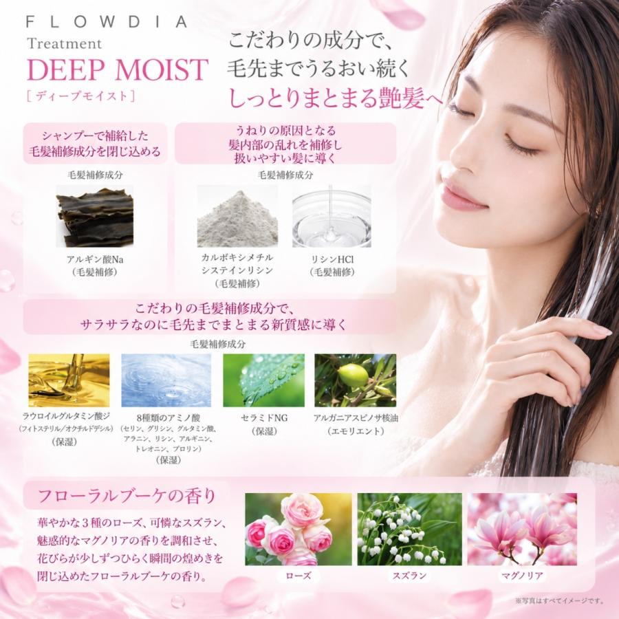 デミ フローディア トリートメント ディープモイスト 1000g 詰め替え用