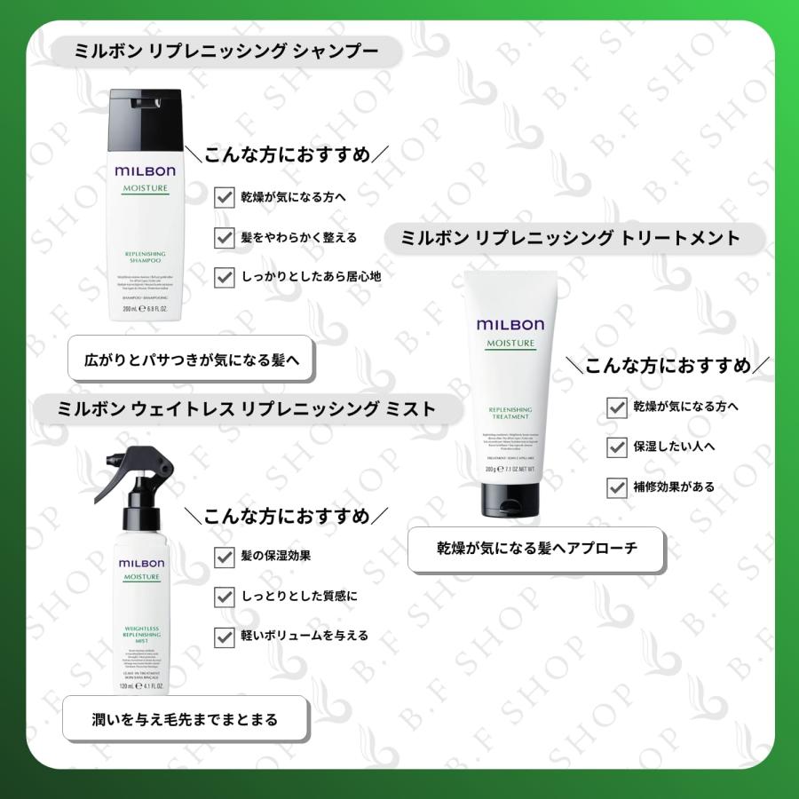 ミルボン リプレニッシング トリートメント 200g グローバル